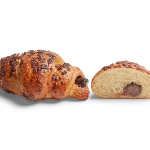 Croissant con barrita de chocolate